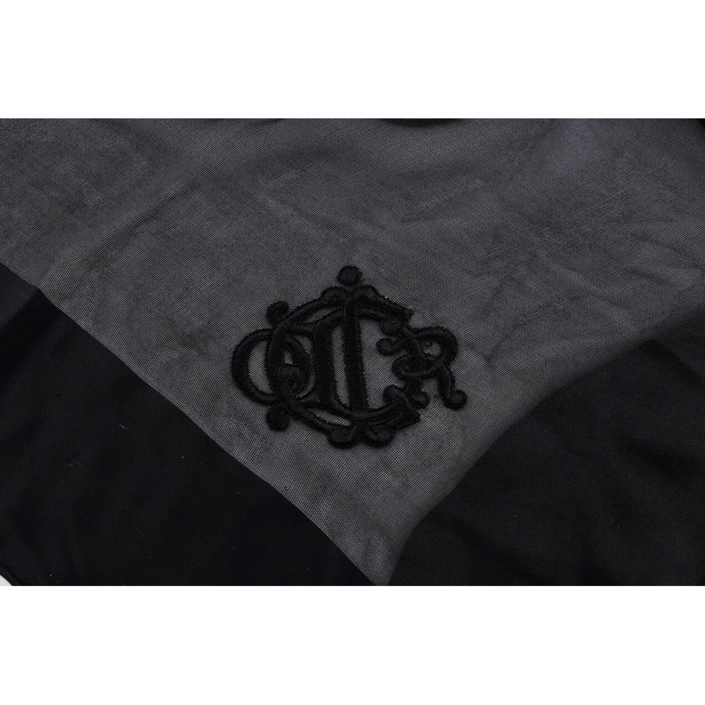 Christian Dior Scarf Bandana Silk 100% Black 88×88cm (35inches)Authentic - Picture 11 of 12